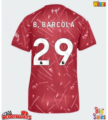 Liverpool Bradley Barcola #29 Replica Home Stadium Shirt for Women 2026-27 Short Sleeve